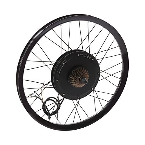 26Inch 72V 2000W Electric Bike Conversion Kit, Rear Wheel with Controller & Display, 9-Speed Adjustment C9663