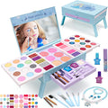 60pcs Princess Makeup Vanity Kit with Pretend Play Cosmetics O28081
