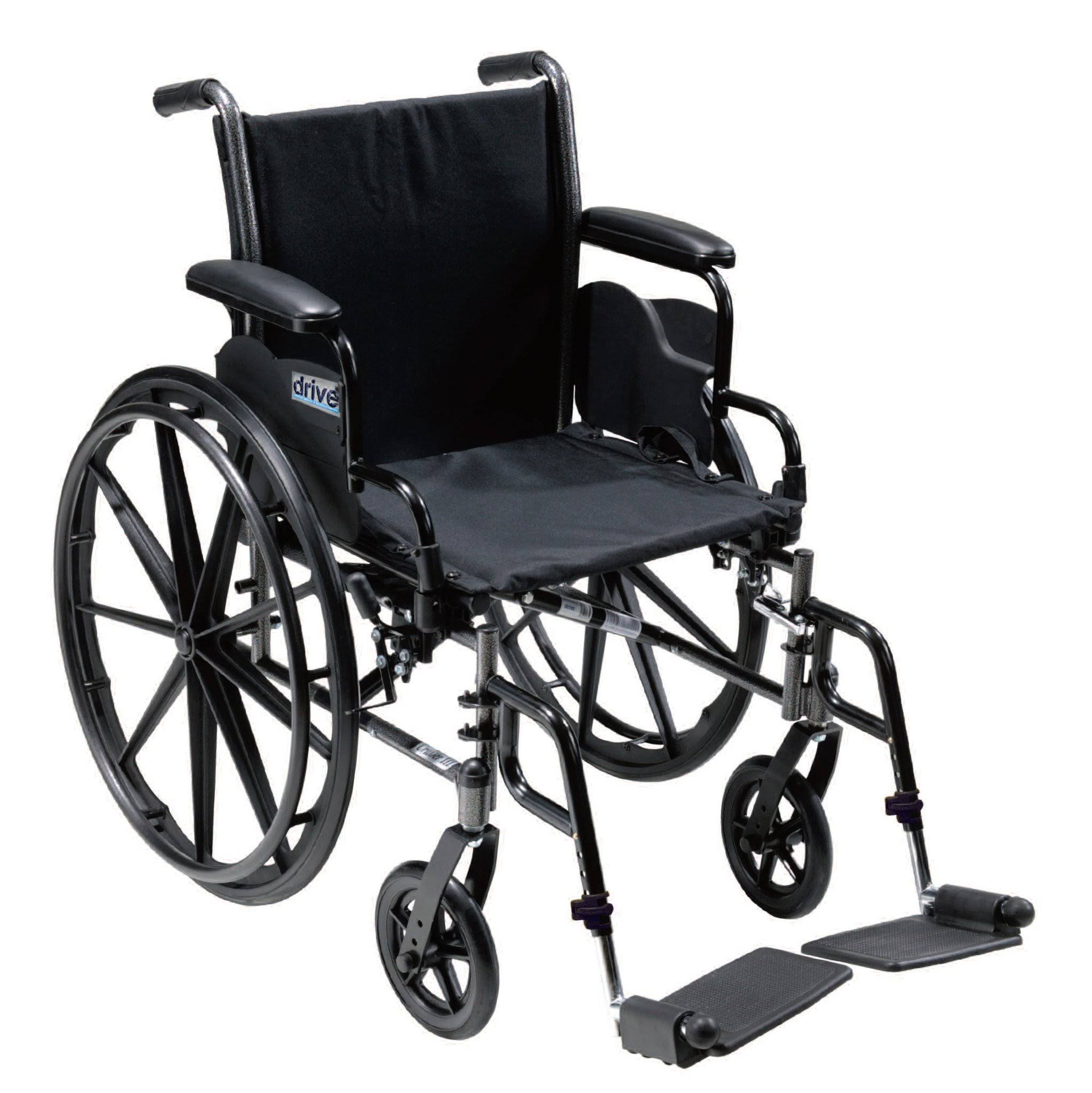 Light Weight Wheelchair with Flip Back Removable Arms M360