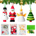 DIY Christmas Button Ornament Making Set, 4PCS L356600