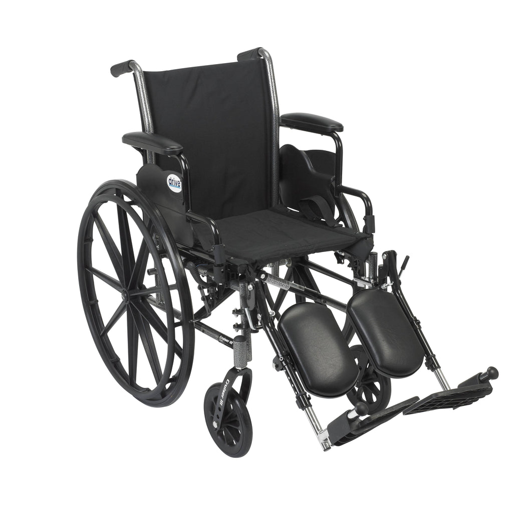 Light Weight Wheelchair with Flip Back Removable Arms M360