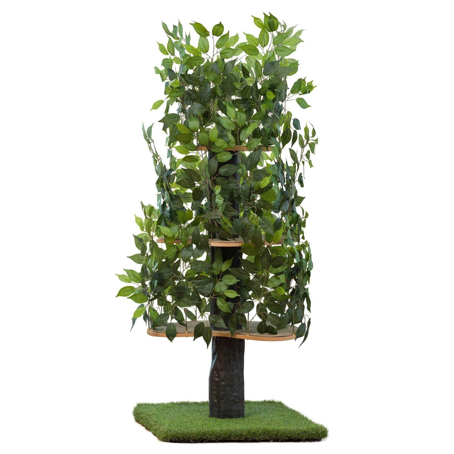 Cat Tree with Leaves Cat House & Cat Activity Tree A231078