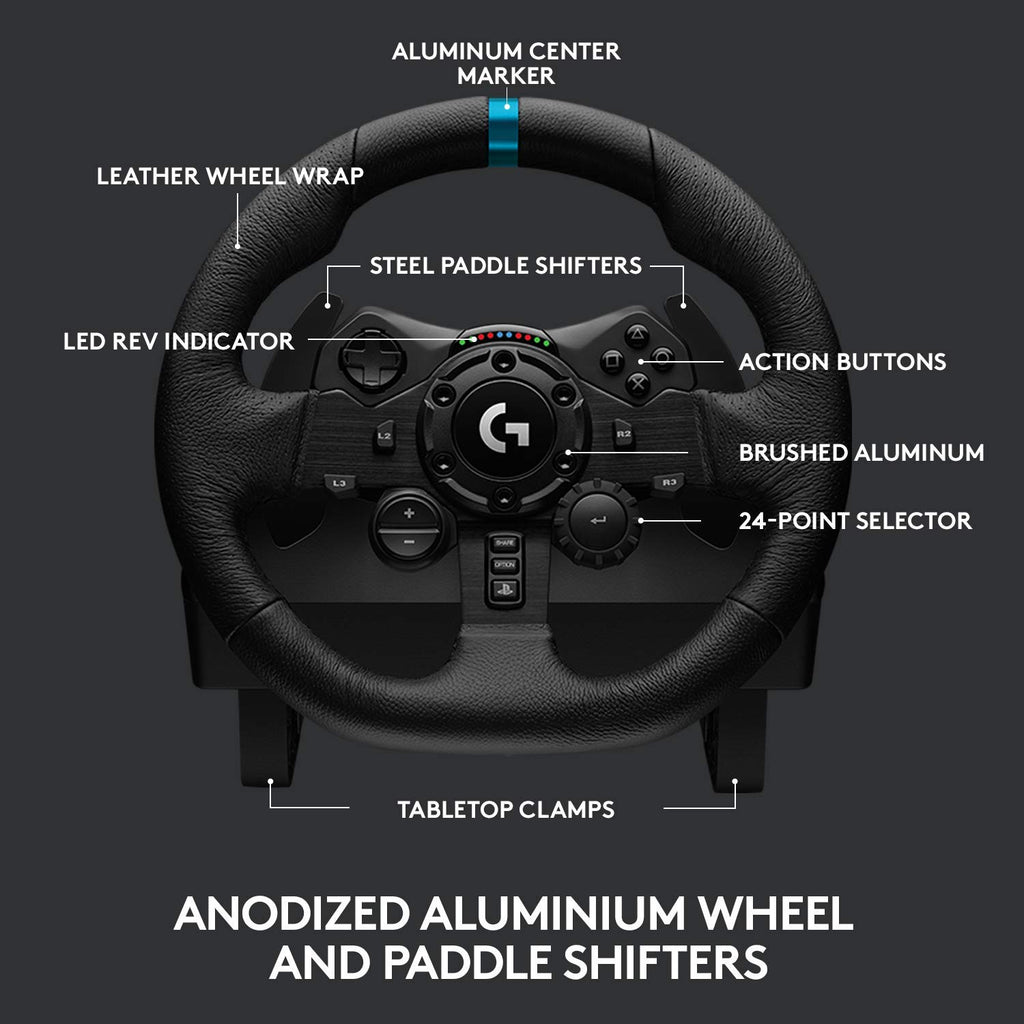 Racing Wheel and Pedals Sim Driving Wheel K2849
