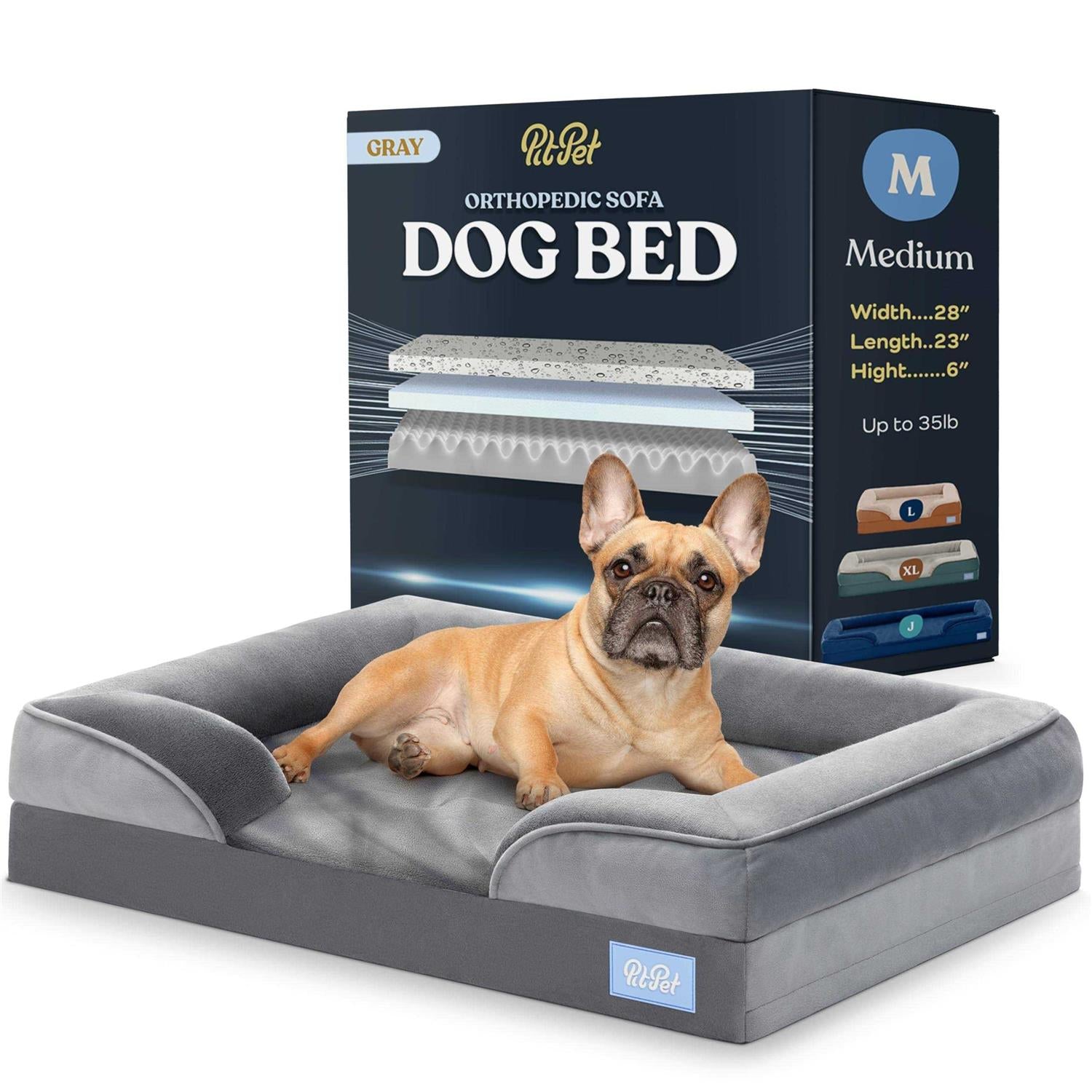 Orthopedic Sofa Dog Bed for Large Dogs R847866