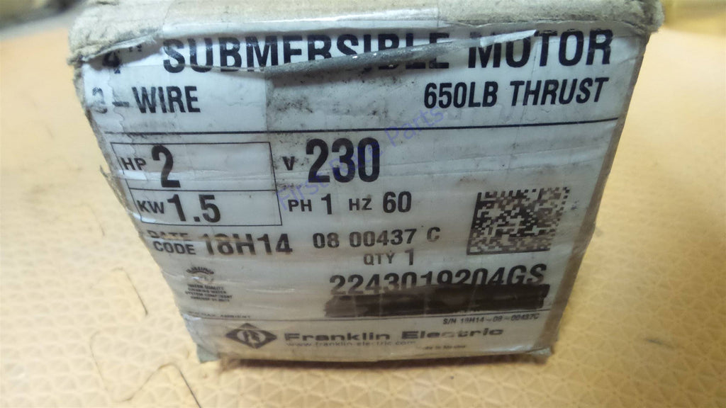Deep Well Submersible Pump Motor C230
