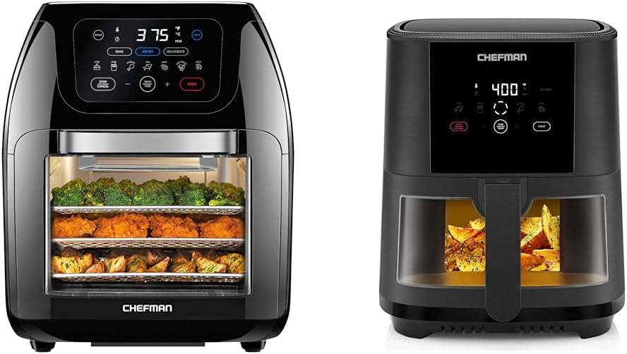 Digital Air Fryer with Rotisserie and Dehydrator I853