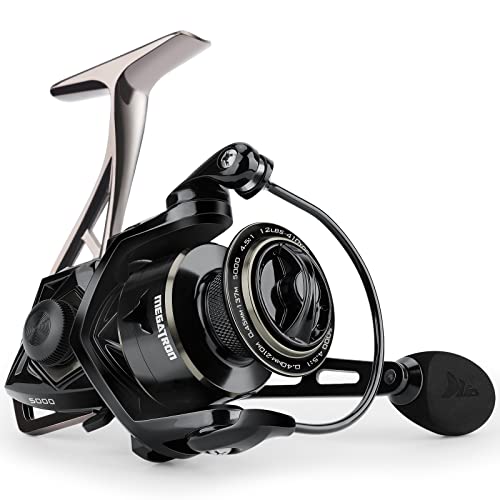 Rigid Aluminum Frame 7+1 Double-Shielded Stainless-Steel BB Spinning Fishing Reel J228709