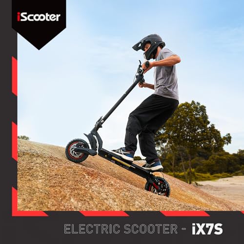 Electric Scooter with 28/38 MPH Top Speed, 40/50 Miles Range, 10/11" Offroad Pneumatic Tire, Dual Suspensions, Foldable E272730