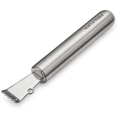 Silver Stainless Steel Citrus Zester E1647