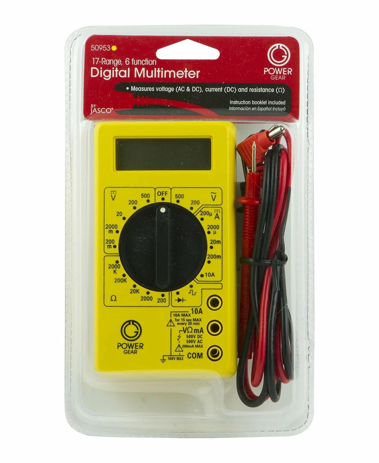 17 Range 6-Function Non-Recording Digital Multimeter H9901