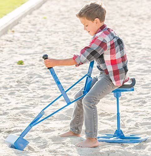Blue Sandbox Backhoe Toy R6817