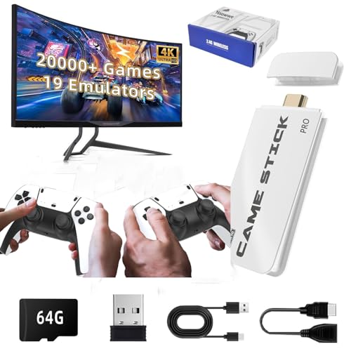 Wireless Retro Game Console with 20000+ Games and Dual 2.4G Wireless Controller J9450