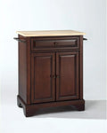 Kitchen Island With Natural Wood Top R11945