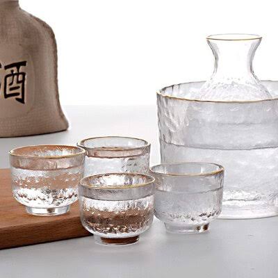 Sake Pot Set, 1 Sake Carafe Bottle, 1 Sake Glass Q658280
