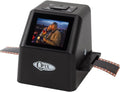 Digital Film & Slide Scanner, Converts 35 mm, 126, 110, Super 8 Film Negatives & Slides to JPEG Images (Black) P706410