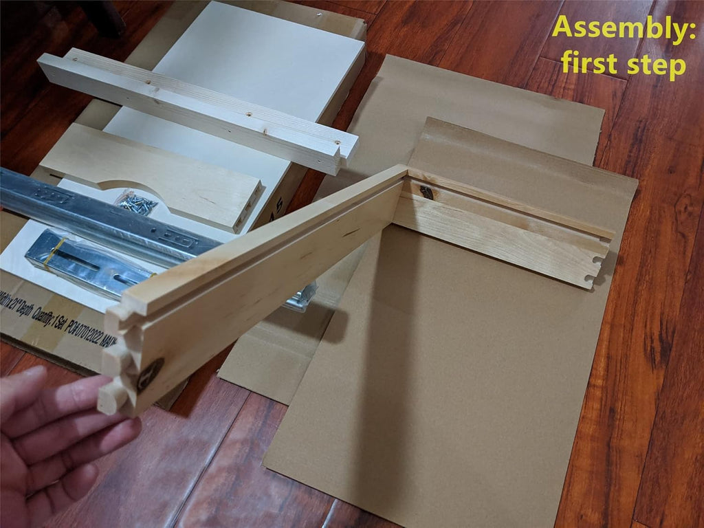 11'' Pull Out Drawers Wood Drawer Rolling Tray J12711