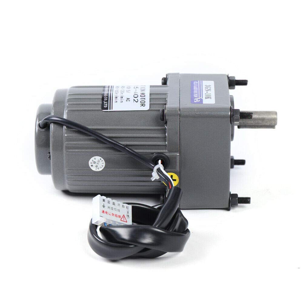 Electric Motor Variable Speed Controller 1:10 125RPM 110V 15W Single-Phase N953