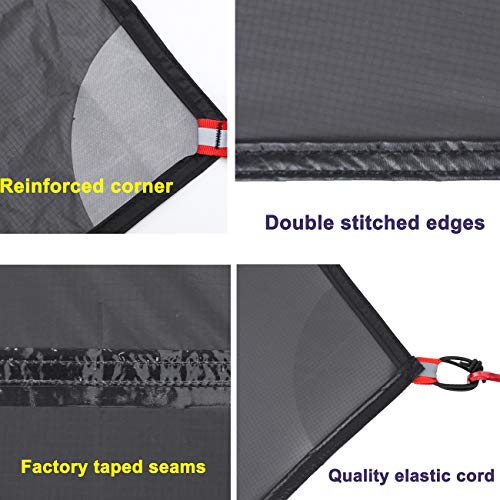 Ultralight 3-Season Backpacking Tent for 1-Person or 2-Person Camping B50748