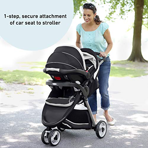 FastAction Fold Sport 3-Wheel Stroller and SnugRide 35 Infant Car Seat T878742