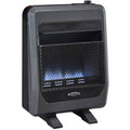 Natural Gas Vent Free Blue Flame Gas Space Heater with Blower and Base Feet - 20,000 BTU X8865