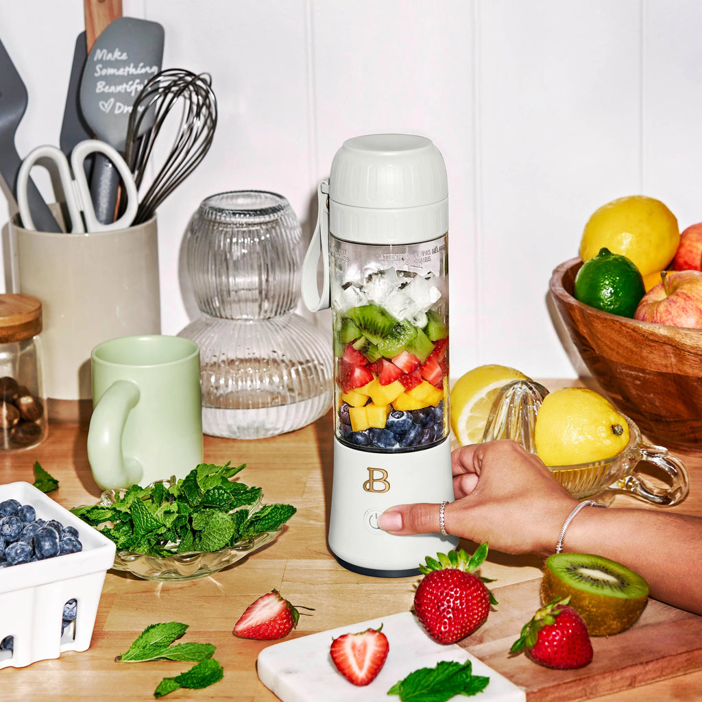 Portable Blender 70 W 16 oz White Icing Z1229