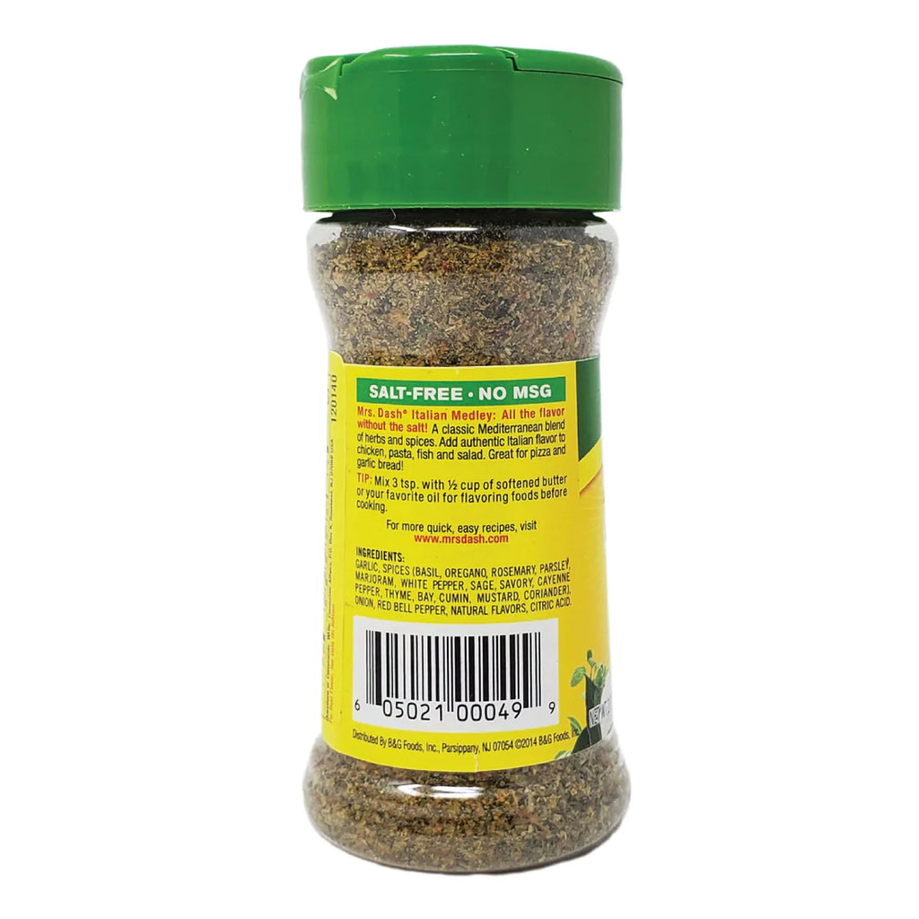 Salt Free Italian Medley Seasoning Blend 2oz K4654