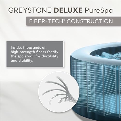 6 Person 77" x 28" Spa Set with Cover and Control Panel P83547