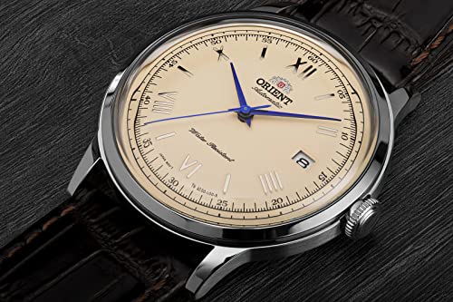 Japanese Automatic Stainless Steel and Leather Dress Watch X76717
