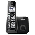 Black Cordless Phone System with 3 Handset S68155