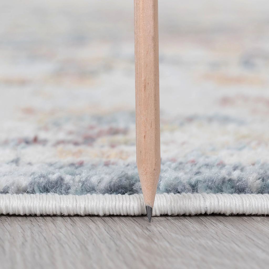 5x7 Area Rug Navy Cream D793954