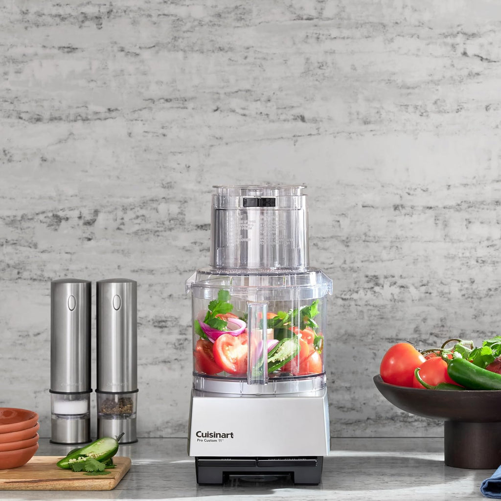 11 Cup Brushed Chrome Food Processor N900699