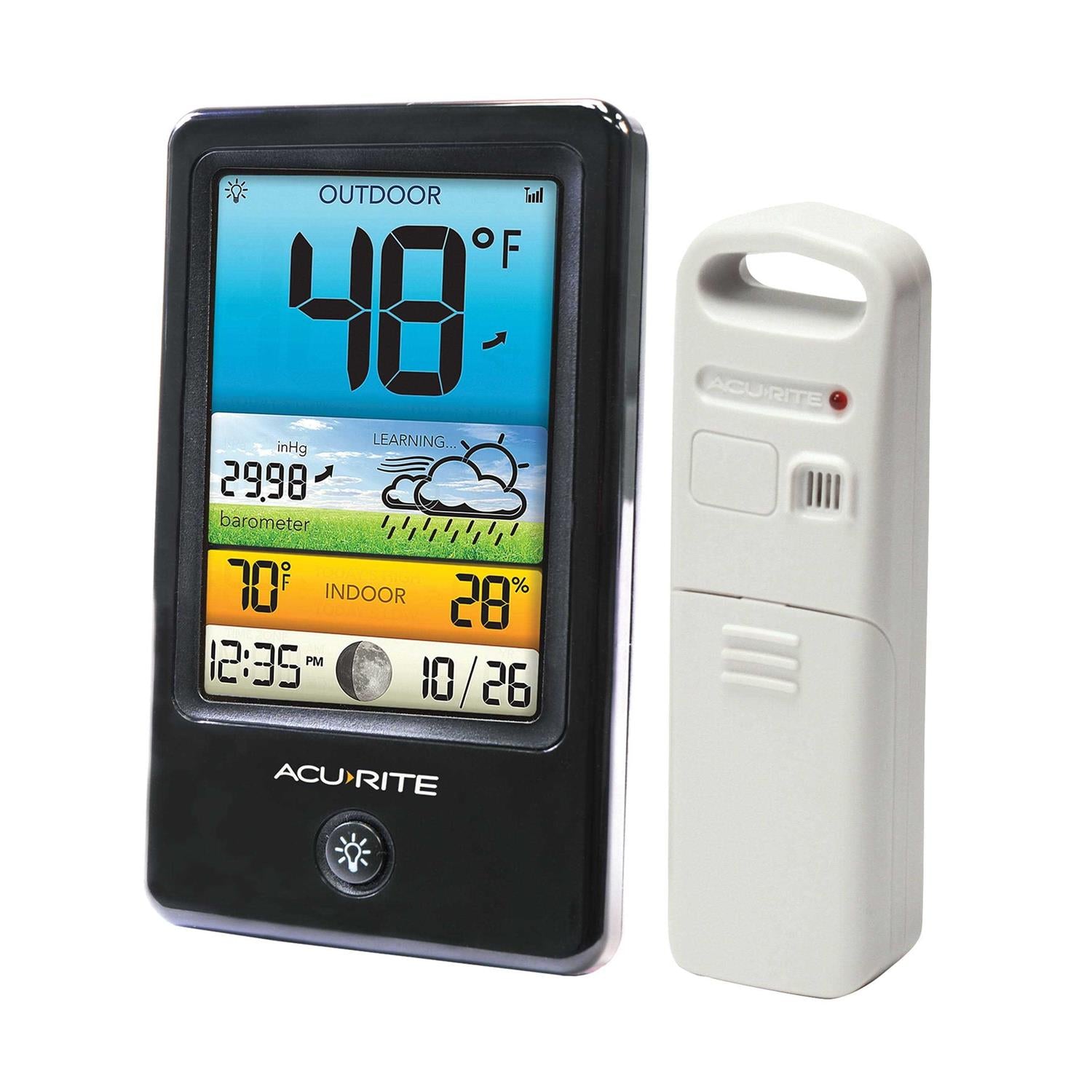 Wireless Color Forecaster with Temperature & Humidity B256