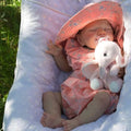20-Inch Soft Full Vinyl Realistic Newborn Sleeping Baby Girl Doll with Toy Accessories Gift Set G32384