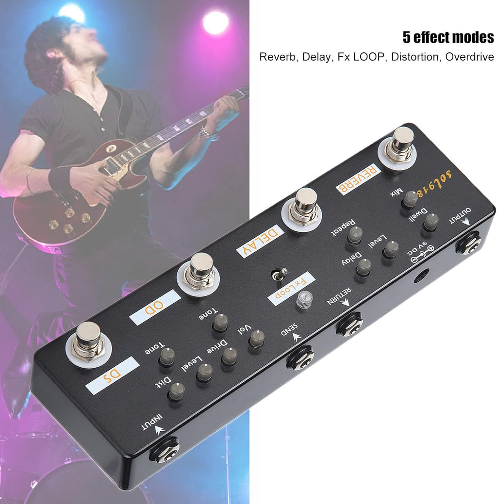 5 Mode Multi Effects Guitar Pedal J164960