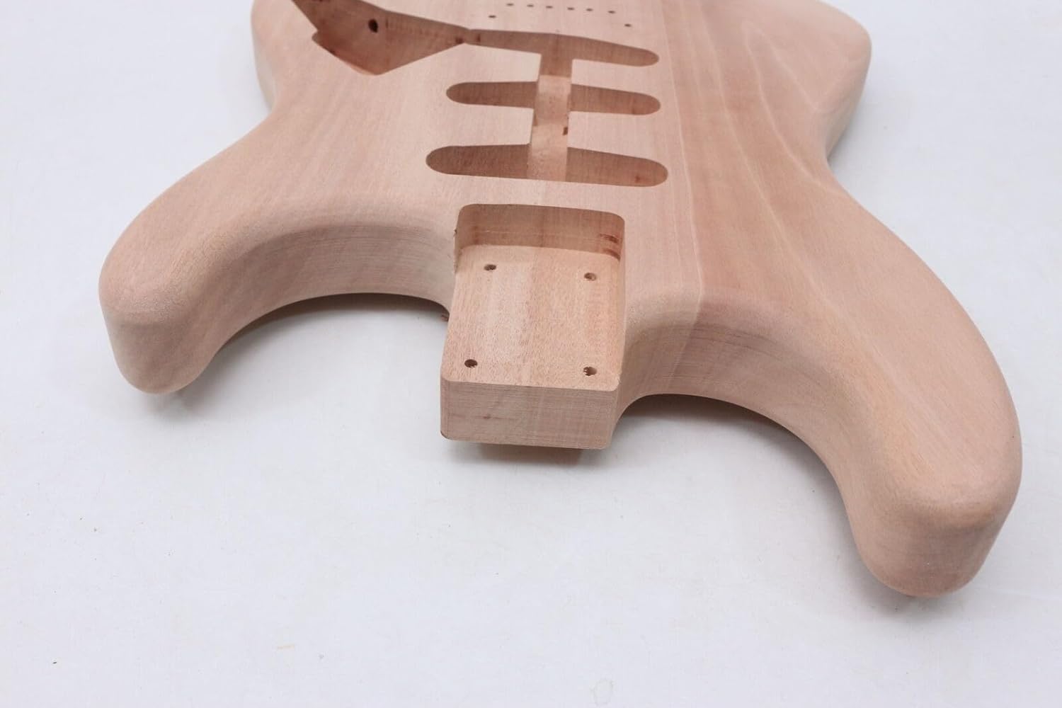 Unfinished Mahogany Electric Guitar Body F84941