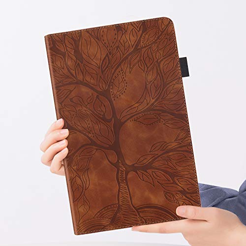 Green Flower Folding Stand PU Leather Cover for Kindle Fire HD 8 I473
