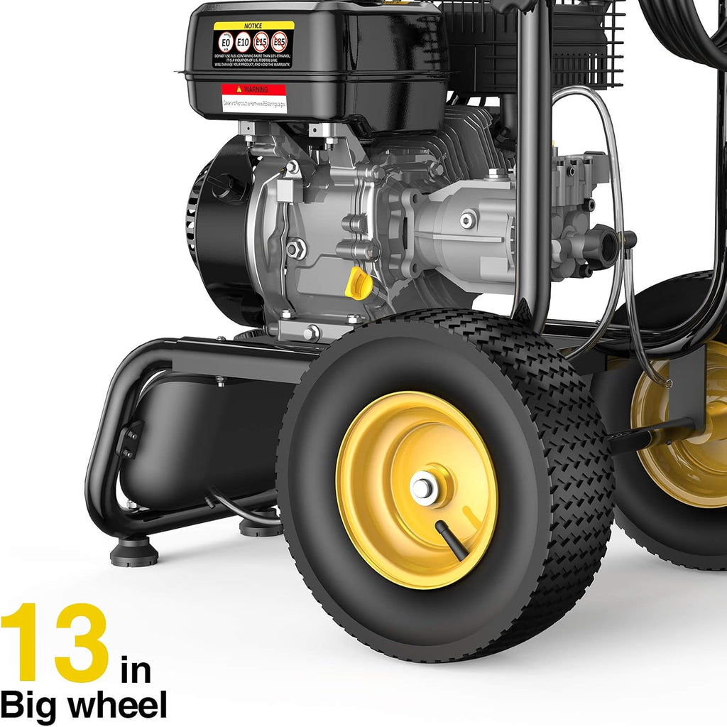 3500PSI Gas Pressure Washer 2.6GPM 212CC Power Washer with 50FT Hose and 5 Adjustable Nozzles N891472