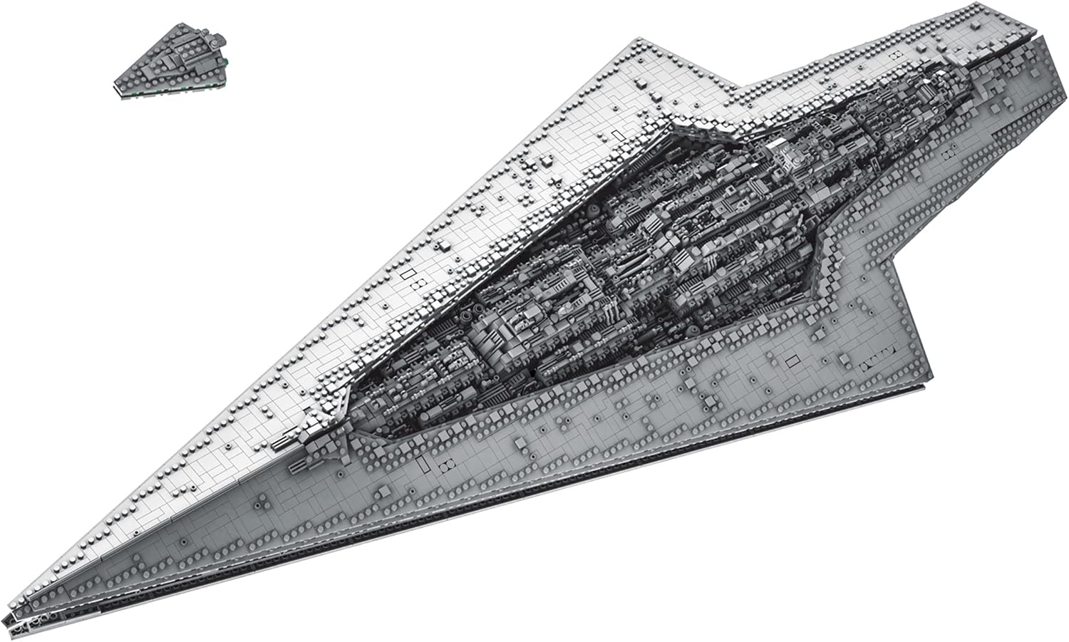 7550+ pcs UCS Imperial Destroyer Model, 52.7 x 18.8 x 7.8 inches Y95780
