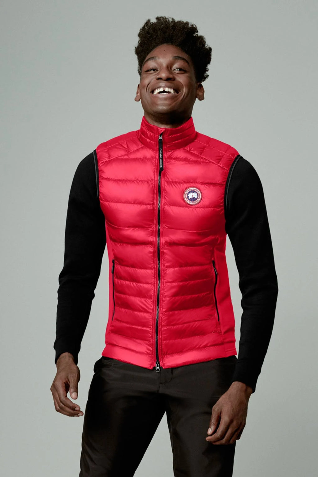 Red Down Vest F709