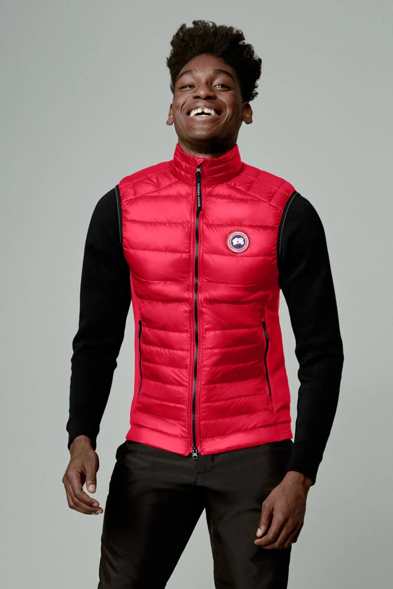 Red Down Vest F709