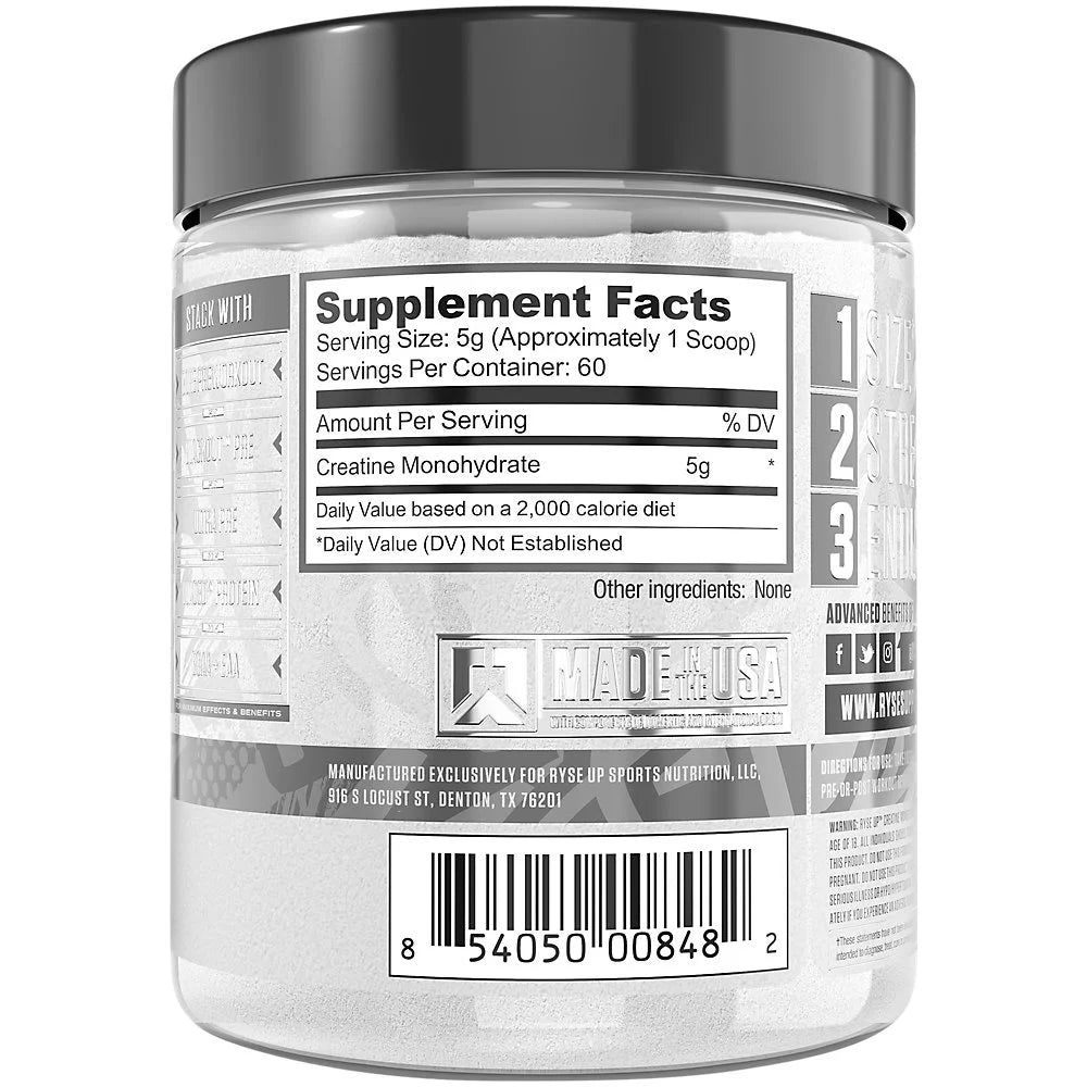 Unflavored Creatine Monohydrate 10.6 Oz 60 Servings P6229