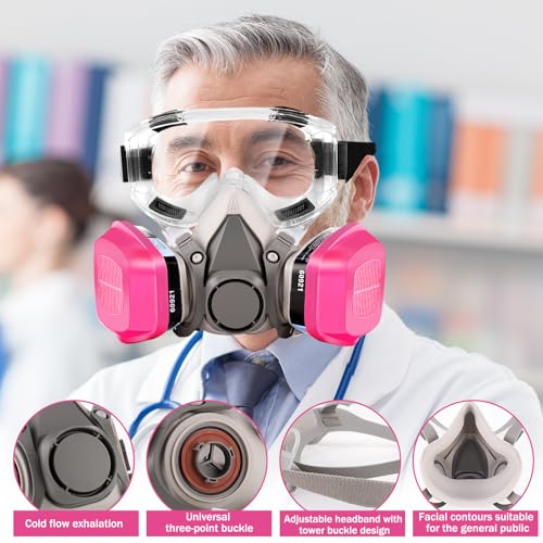 Half Face Gas Mask With Filters O60658
