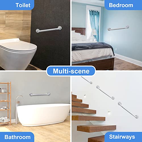 2 Pack 24 Inch 304 Stainless Steel Matte Black Grab Bars R845920