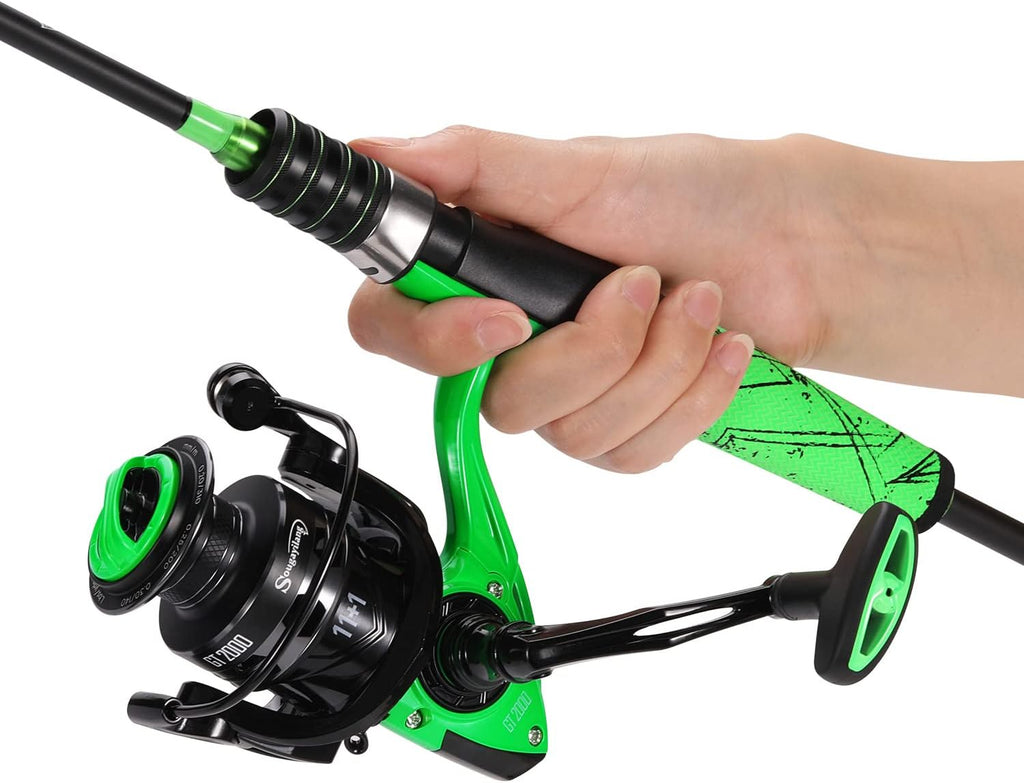 Bass Fishing Rod and Reel Spinning Combo F757745