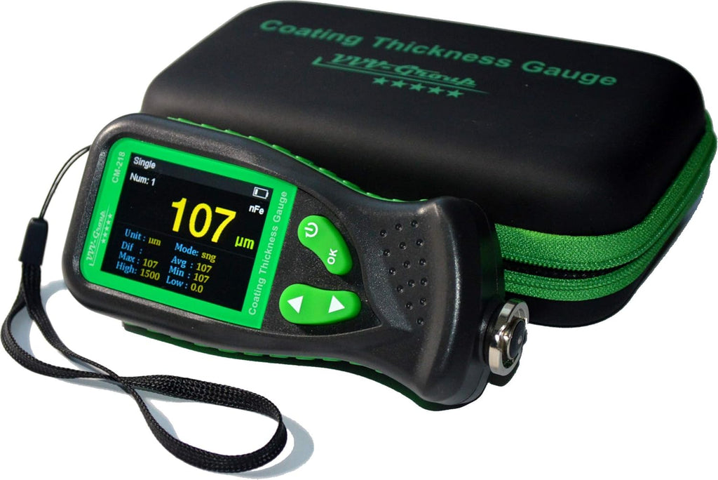 Digital Coating Thickness Gauge CM-218 for Automotive Paint Thickness Measurement (Resolution 0.01mils) E421707