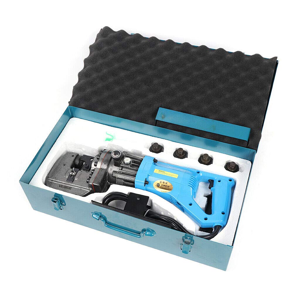 110V 10T Hydraulic Hole Punching Tool with 5 Types Dies D431015