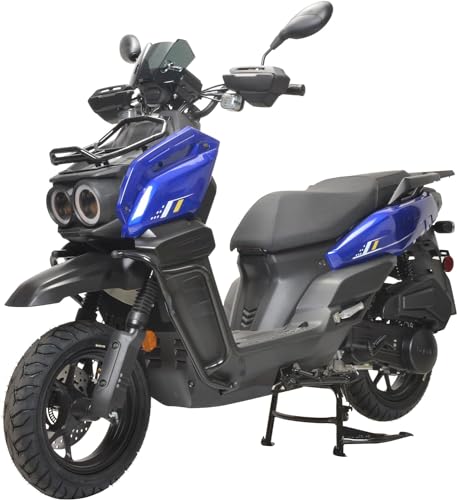 150cc Moped Gas Scooter with 12 inch Aluminum Wheels H81384