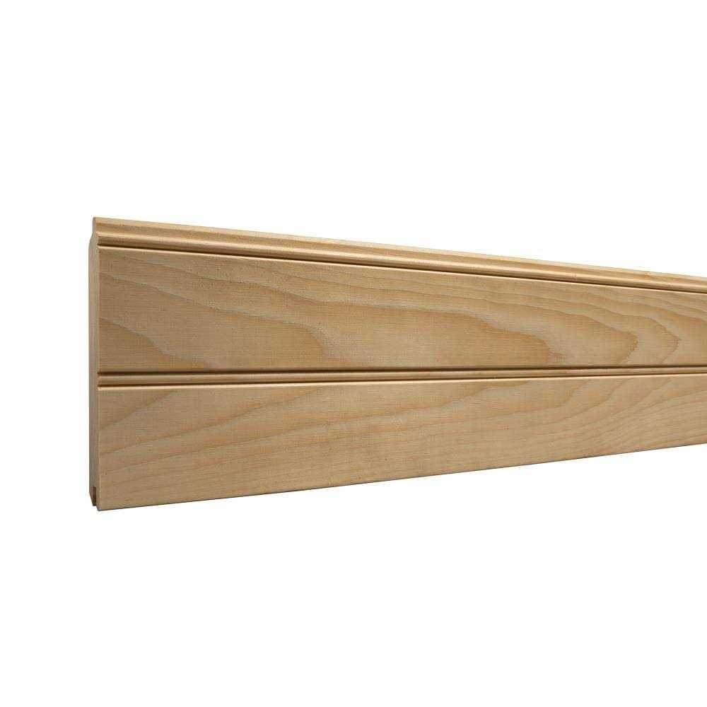Unfinished Pine Tongue and Groove Wall Plank D231