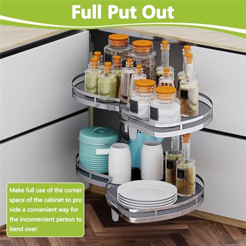 Two Shelf Pull Out Cabinet Organizer R48182