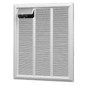 White Electric Fan Wall Insert Heater L8182